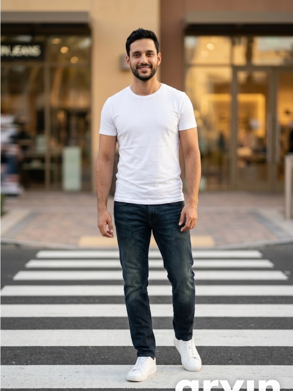 Calvin Klein Jeans Slim Straight Dark Indigo Men's Jeans